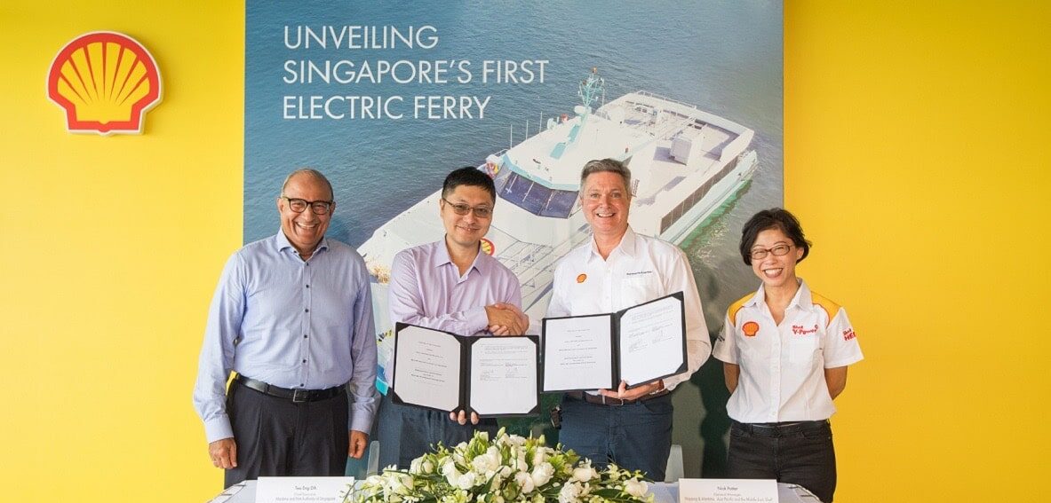 Maritime And Port Authority Of Singapore And Shell Sign MoU To