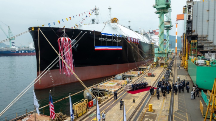 Venture Global Launches First Vessel From Lng Fleet Industrial News