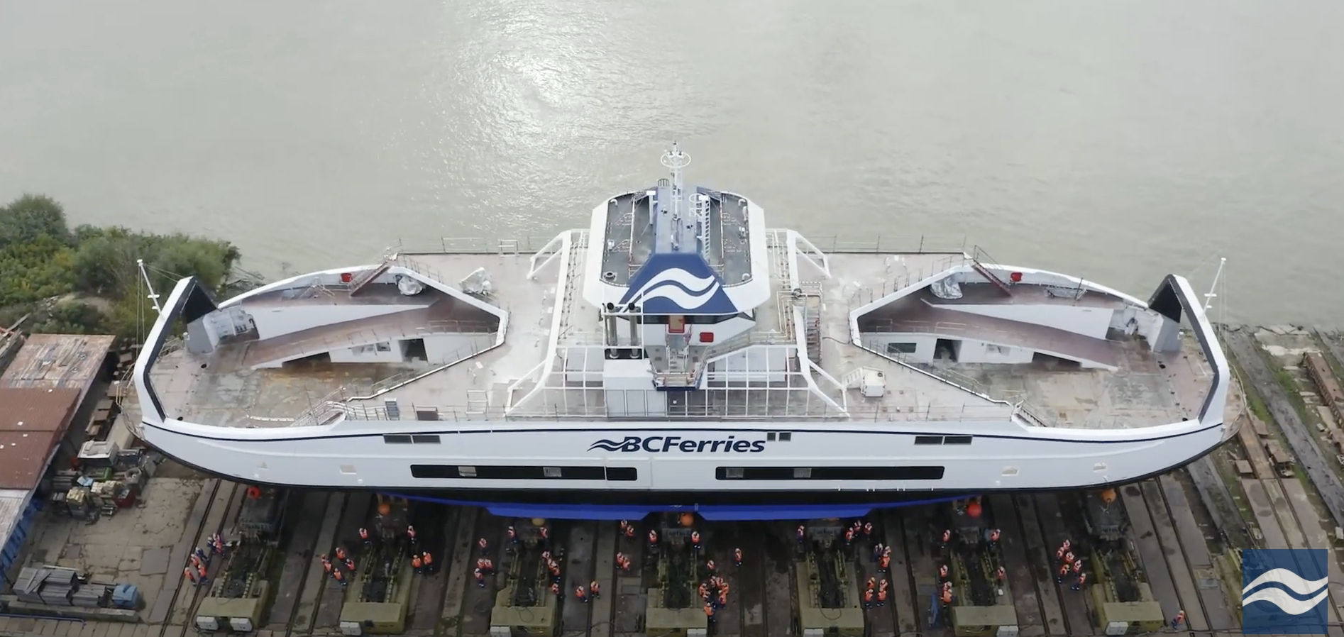 BC Ferries Launches Third Hybrid-electric Island Class Ferry ...