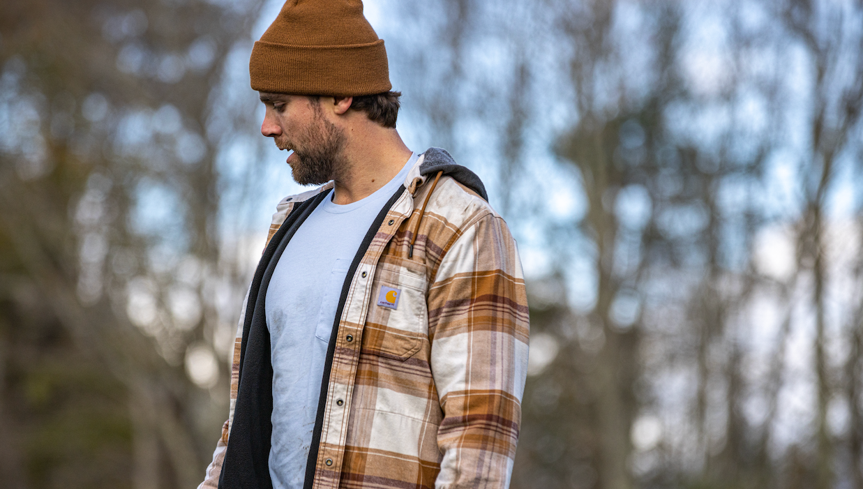 Conquer the cold with Carhartt's flannel shirt range - Industrial News