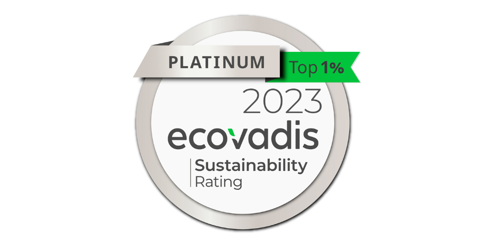 Jungheinrich wins third consecutive EcoVadis platinum certificate for sustainability