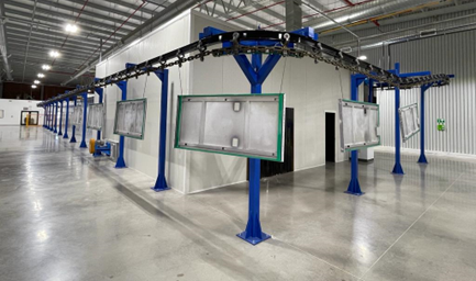 Libra Industries Unveils New Powder Coat Line in Guaymas Facility