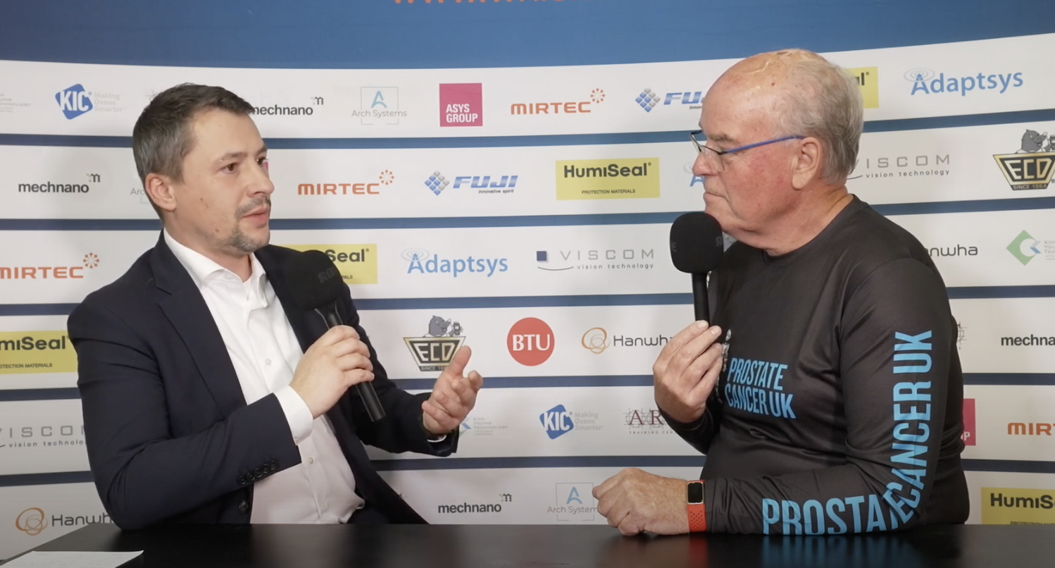 Artur Tobolski from Fuji at productronica 2023