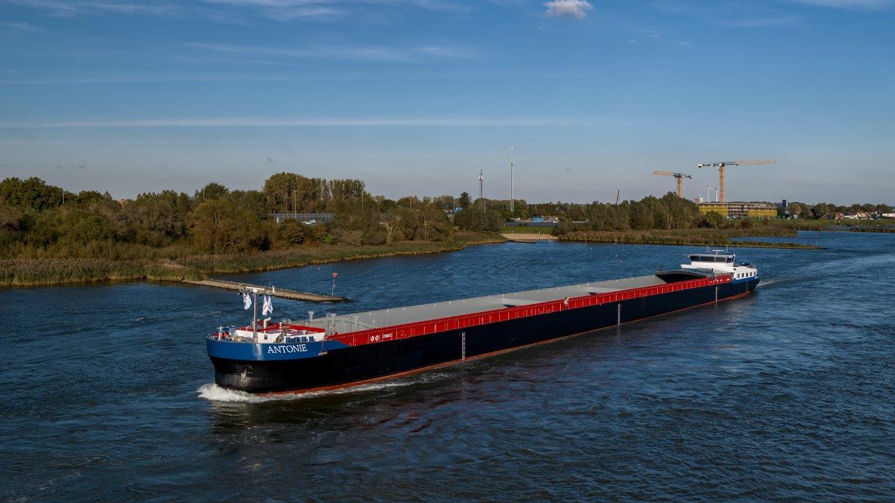 Concordia Damen trials hydrogen-powered inland shipping vessel