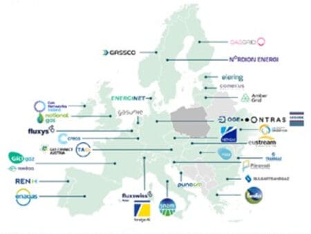 European hydrogen backbone buildout well under way