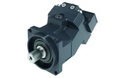 Fxed displacement bent axis hydraulic motor delivers up to 95% overall efficiency