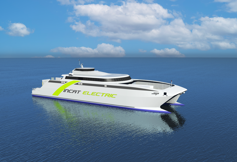 InCat unveils zero-emission ferries
