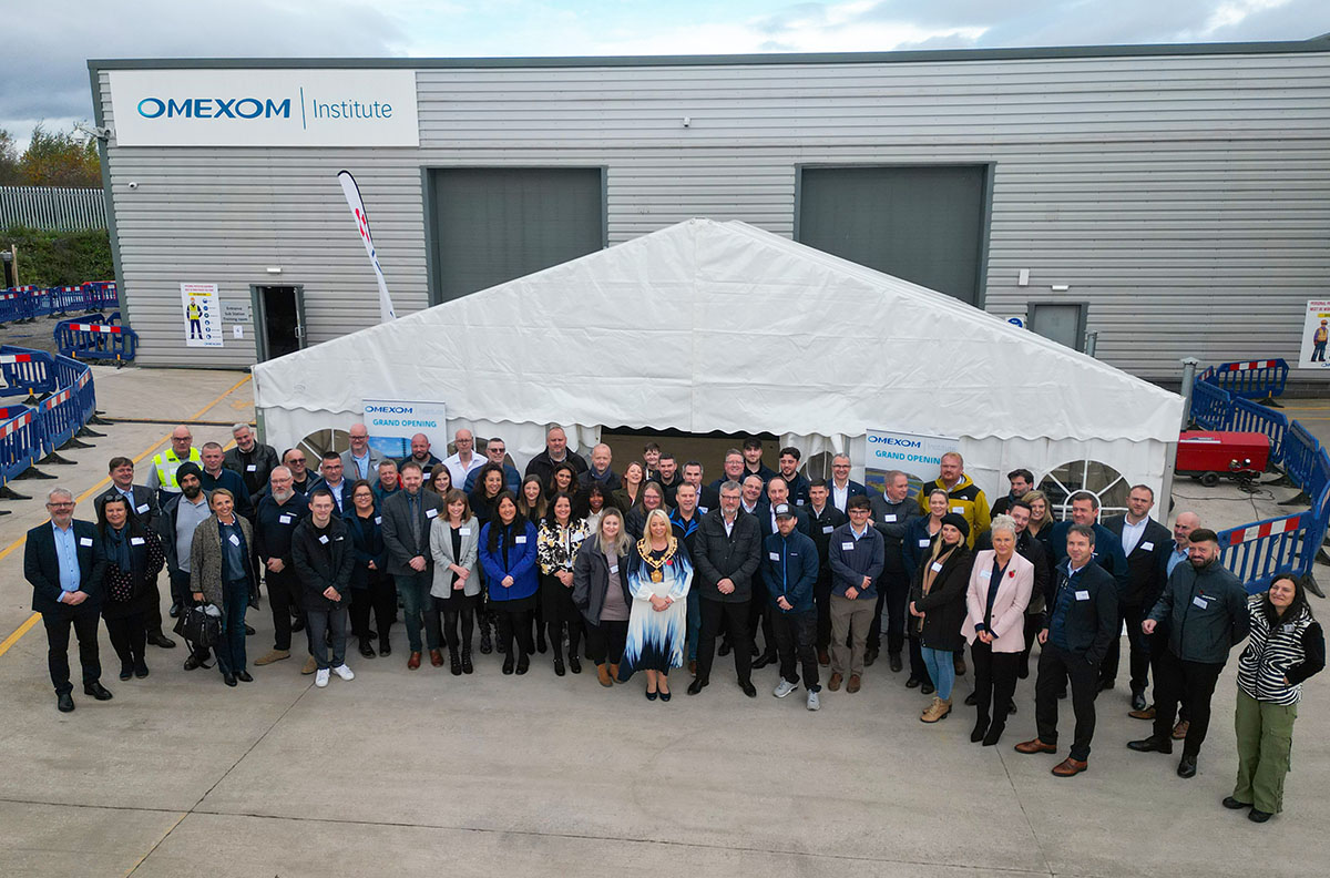 Omexom unveils state-of-the-art training facility in Castleford