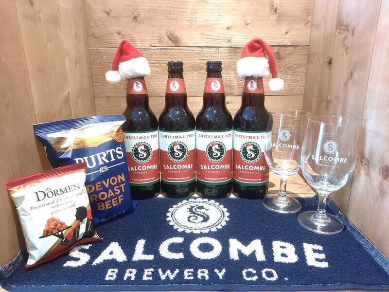 Salcombe Brewery toasts Christmas with Christmas Pub in a Box