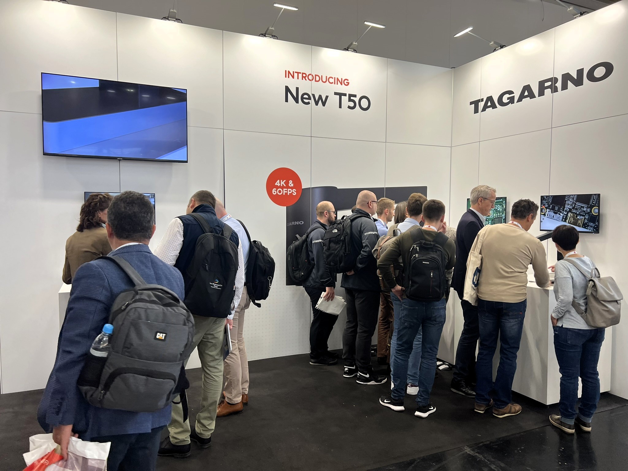 TAGARNO’s New T50 Equipped with SONY’s 4K/60FPS Camera Makes Successful Debut at productronica