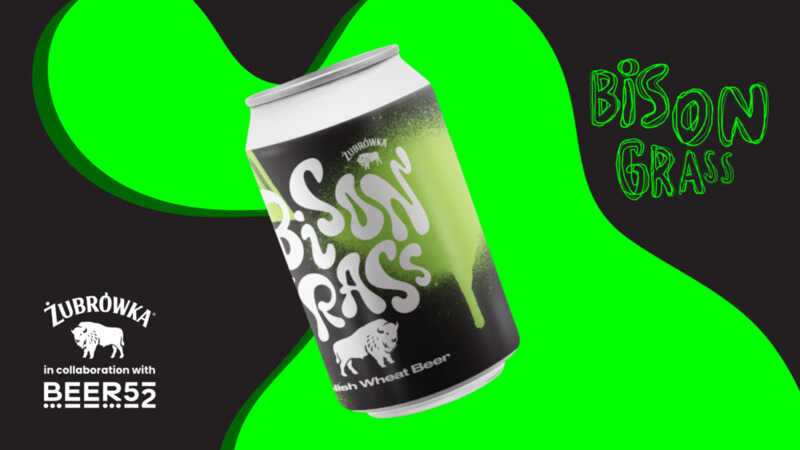 Żubrówka vodka launches new Bison grass beer
