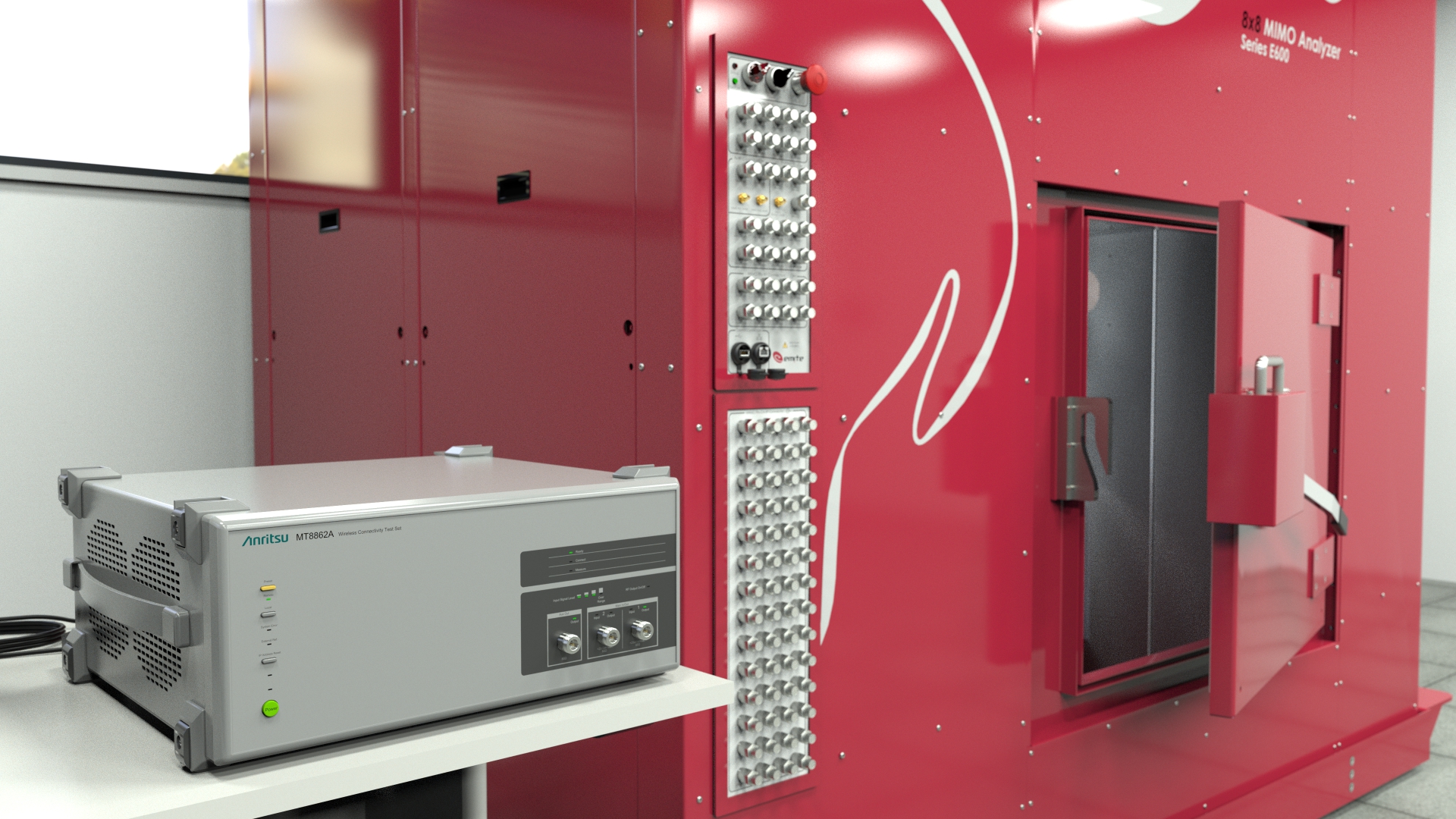 Anritsu and EMITE supporting OTA measurements on IEEE 802.11be (Wi-Fi 7) devices