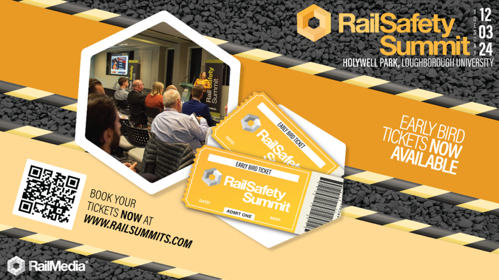 Book your ticket for the Rail Safety Summit 2024 Book your ticket for the Rail Safety Summit 2024