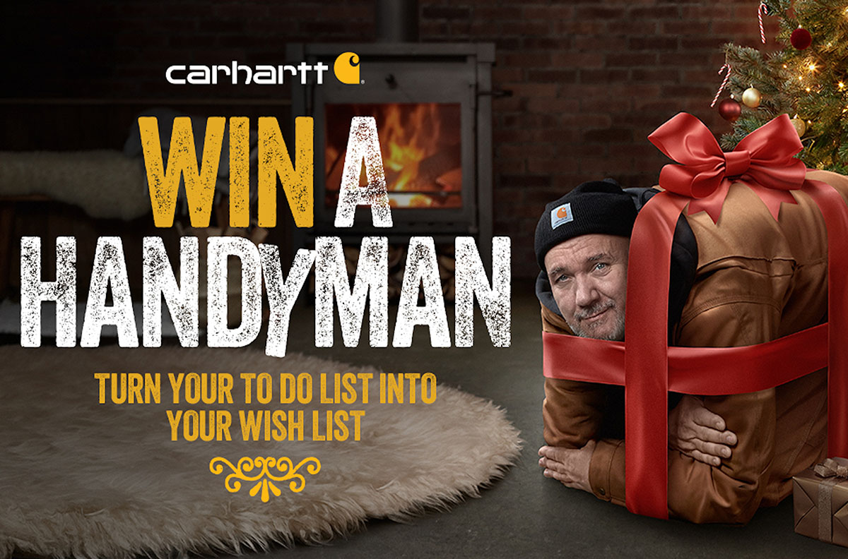Carhartt launches its ‘Win a Handyman’ competition