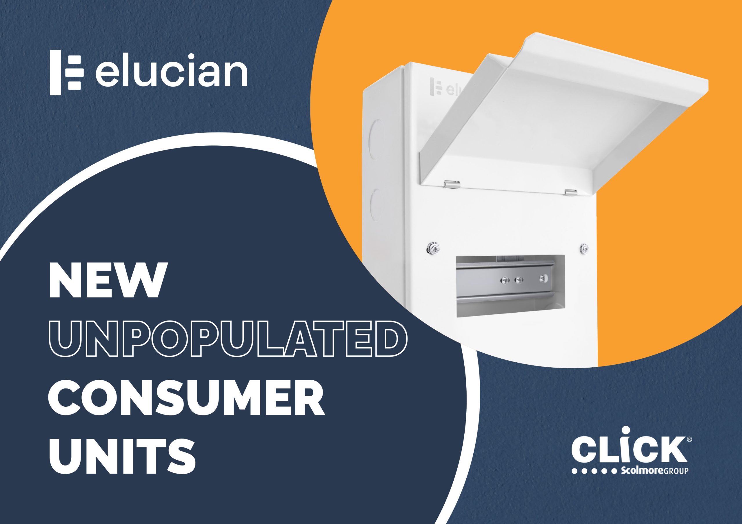 Click adds unpopulated consumer units to the Elucian range