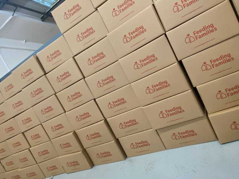 Durham Box supports Feeding Families charity with substantial box donations Durham Box supports Feeding Families charity with substantial box donations