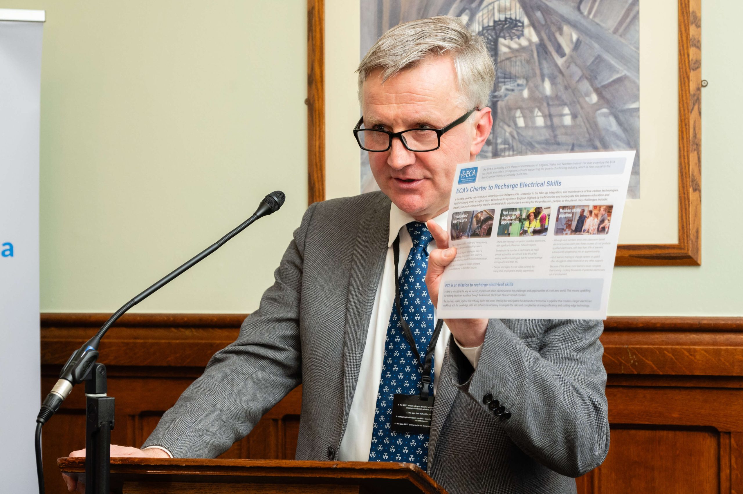 ECA unveils new charter to recharge electrical skills