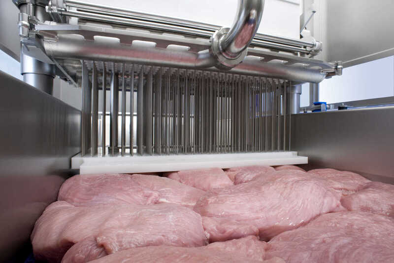 GEA’s marination system enhances brine distribution for improved ham sliceability