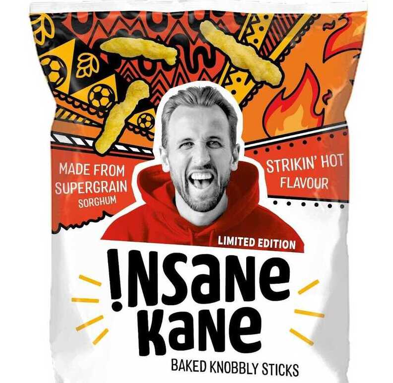 Harry Kane officially announced as the face of Insane Grain’s brand-new crisps