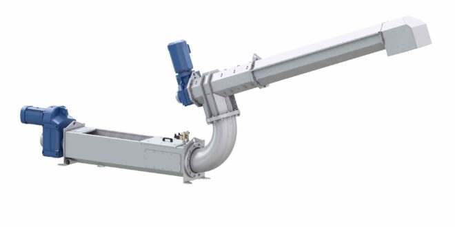 High-capacity counter pressure screw reduces screenings volume