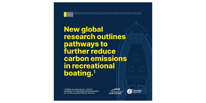 ICOMIA outlines technologies to reduce recreational boating emissions ICOMIA outlines technologies to reduce recreational boating emissions