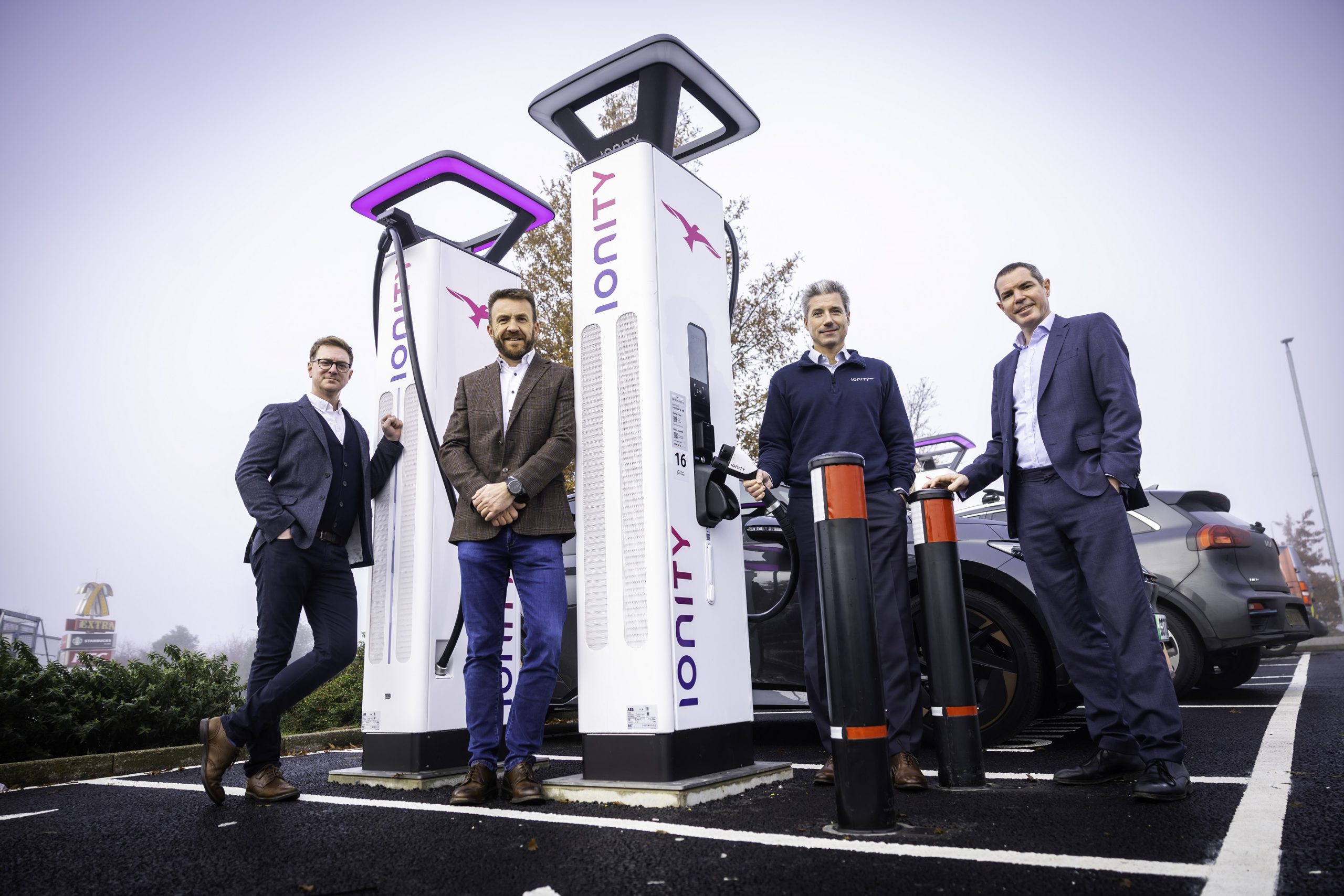 New EV chargers installed at Extra’s Cobham Services