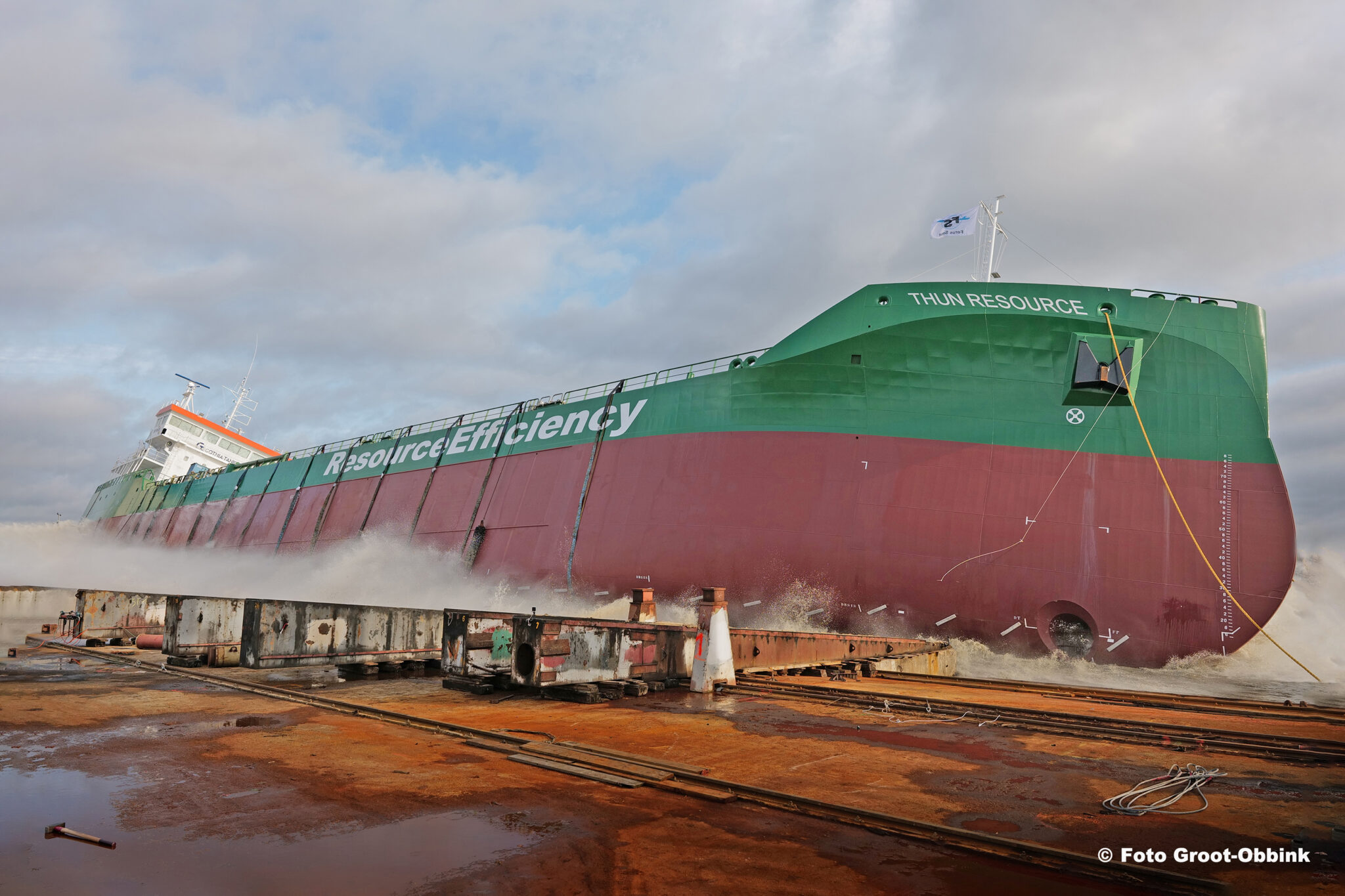 Thun Resource launches first R-Class vessel