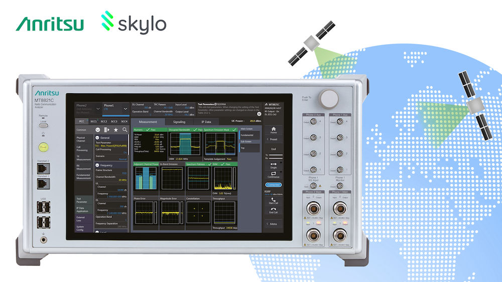 Anritsu to Expand into Non-Terrestrial Networks (NTN)  with Skylo Test Cases