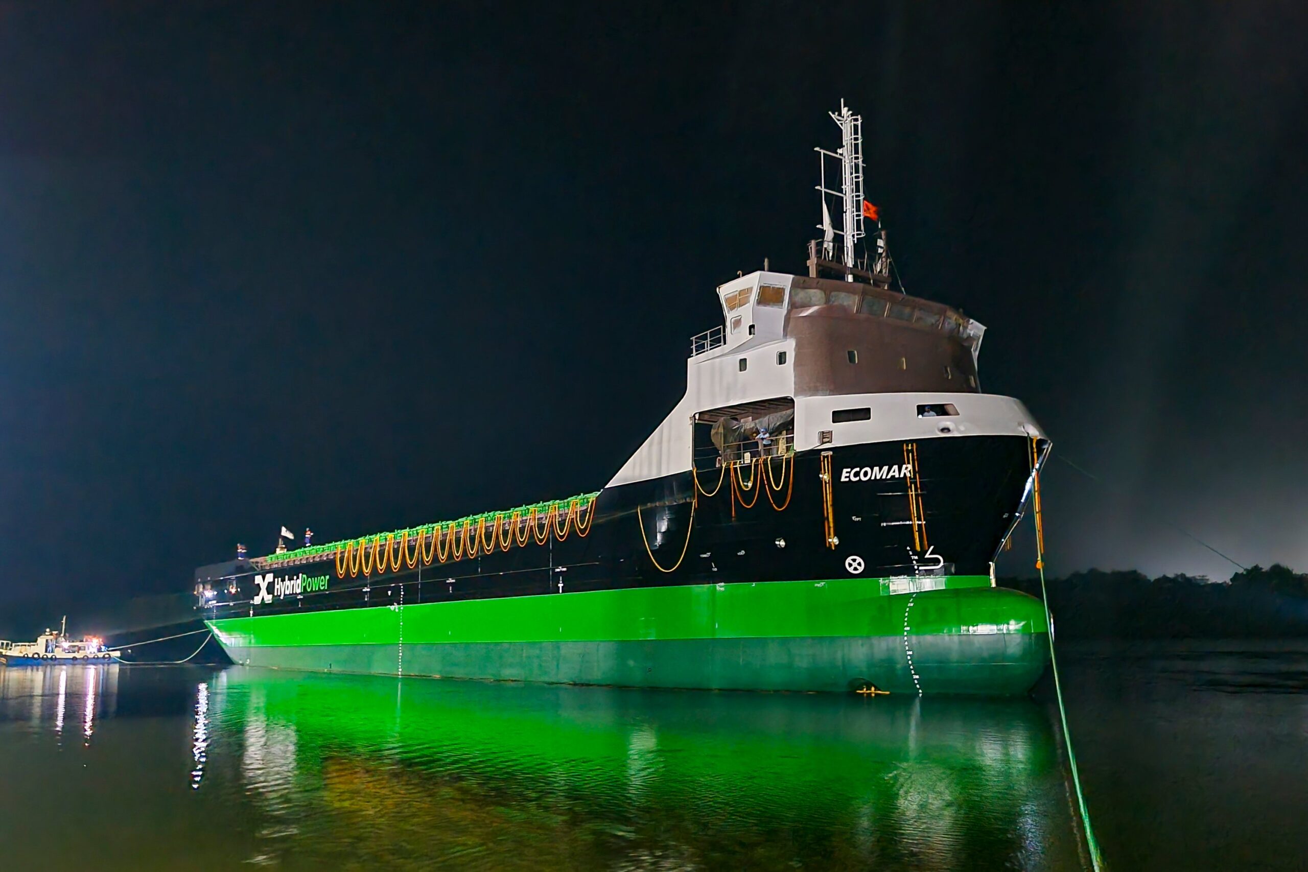 AtoB@C Shipping launches third 5,350 dwt plug-in hybrid vessel