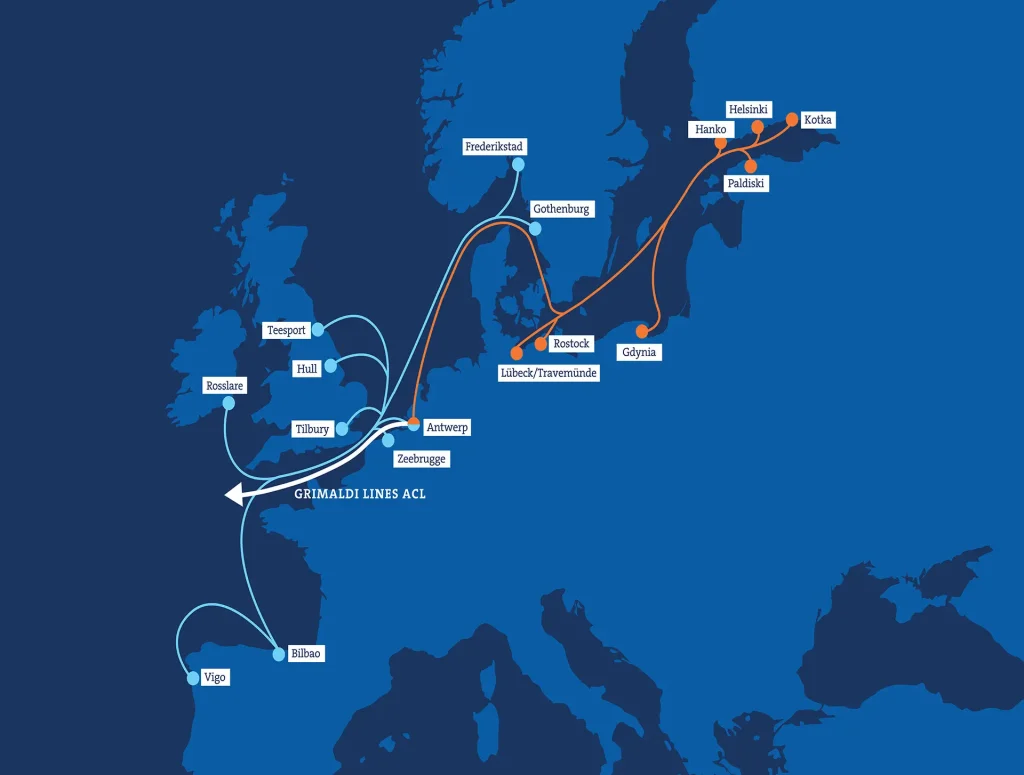 Finnlines launches three hybrid ro-ro vessels