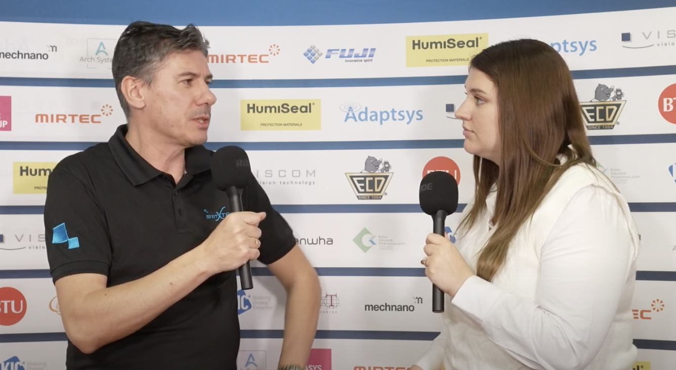 Franco Vukovic from SMT Xtra Europe at productronica 2023