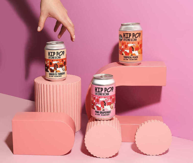 Hip Pop’s Living Soda range launches in M&S