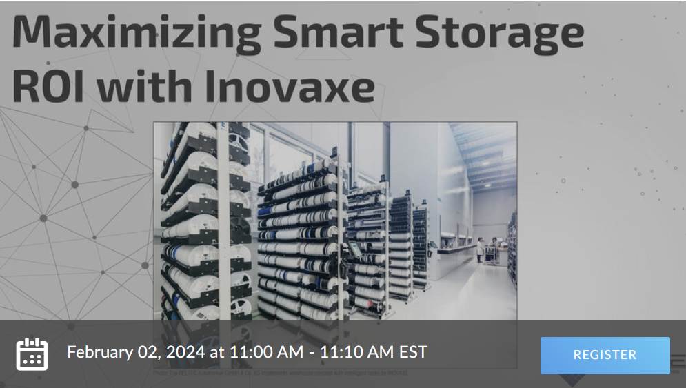 Maximizing Smart Storage ROI: Join Inovaxe’s Exclusive Webinar on 2/2 at 11am EST