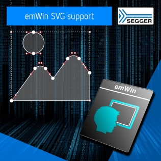 SEGGER adds SVG support to emWin embedded graphic library