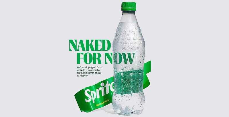 Sprite on-the-go bottles go label-less in debut UK trial
