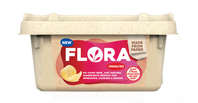 Upfield breaks the mould with world’s first plastic-free, recyclable tub for plant butters and spreads