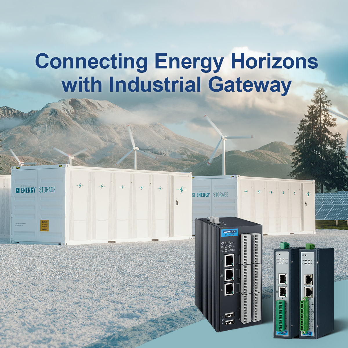 Advantech’s New Industrial Communication Gateways Pioneer in Green Energy