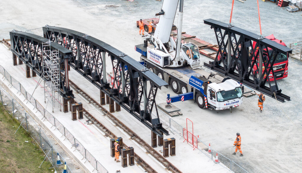 Complex and innovative construction techniques at Barmouth Viaduct