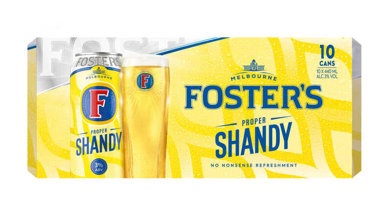 Foster’s Proper Shandy revives traditional lager segment