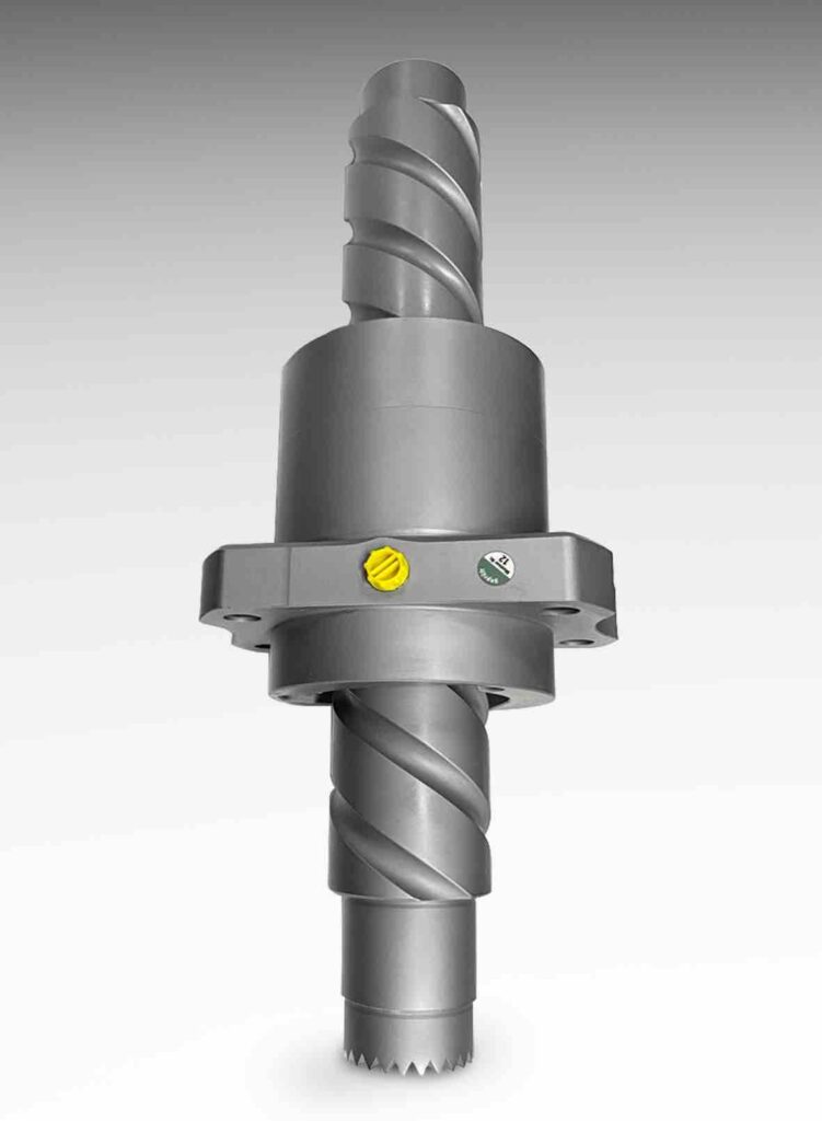 High-speed option added to high-load ball screw family High-speed option added to high-load ball screw family