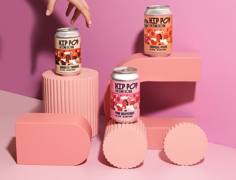 Hip Pop broadens reach of functional Living Sodas