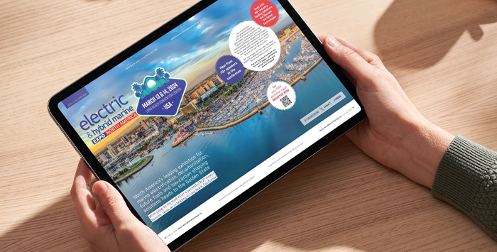 North America’s leading electric and hybrid marine technology trade fair opens next month! North America’s leading electric and hybrid marine technology trade fair opens next month!