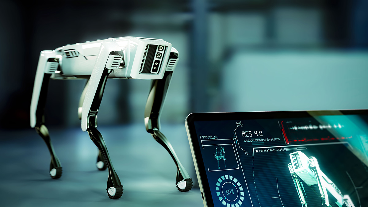Robot dog to survey banks of England’s highways