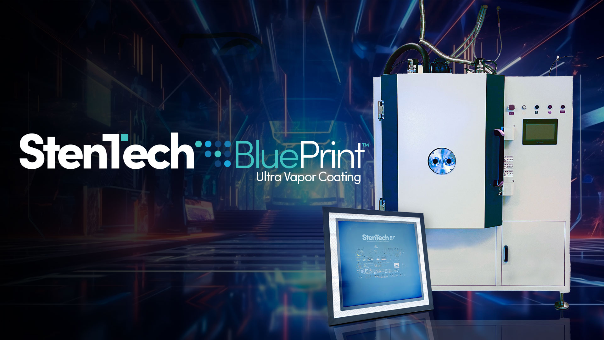 StenTech Introduces Exclusive Cutting-Edge Chemical Vapor Deposition Surface Treatment for SMT Stencils