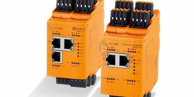 IoT-enabled IO-Link master for control cabinets