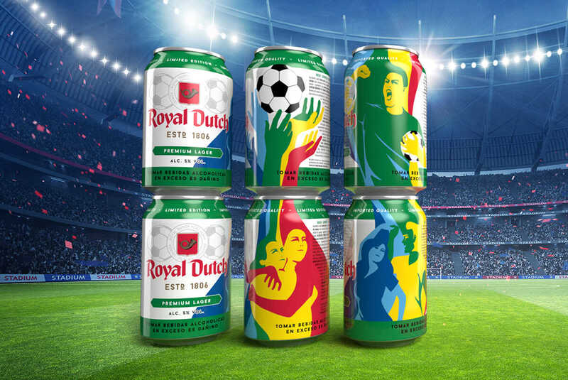 Royal Dutch unveils special edition cans using CanPack’s QuadroMix technology