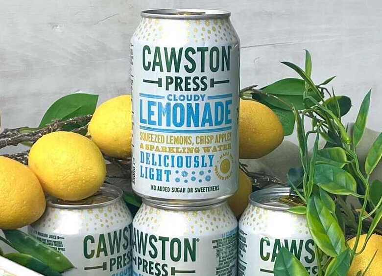 Sparkling Cloudy Lemonade is the latest addition to Cawston Press’s line-up