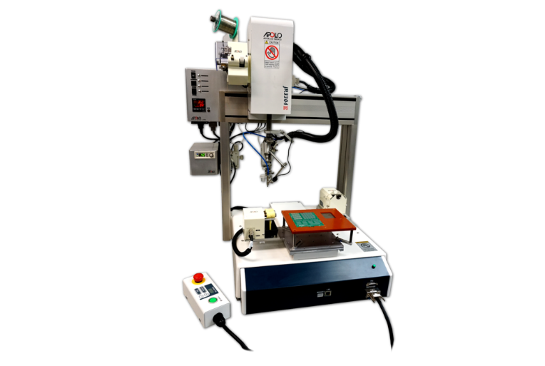 Apollo Seiko Showcases Desktop Soldering Robot at Electrical Wire Processing Technology Expo