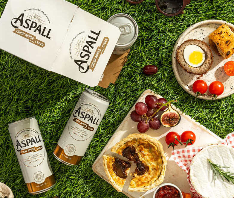 Aspall releases convenient can format for broad range of consumers