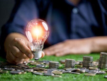 Blending financing for transmission infrastructure